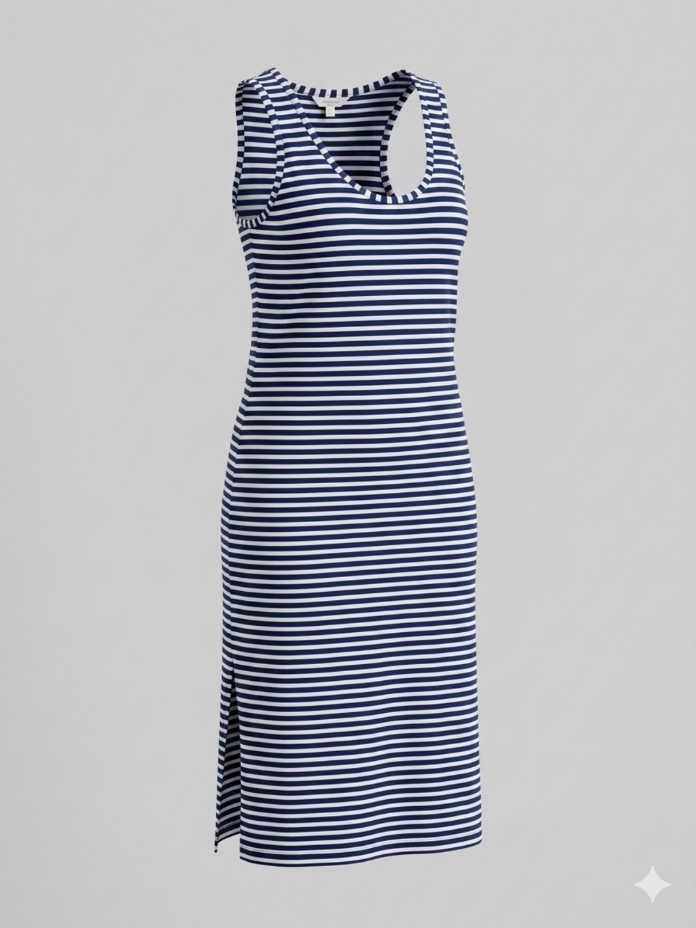Vineyard Vines Navy and White Striped Maxi Dress - Picture 2 of 7